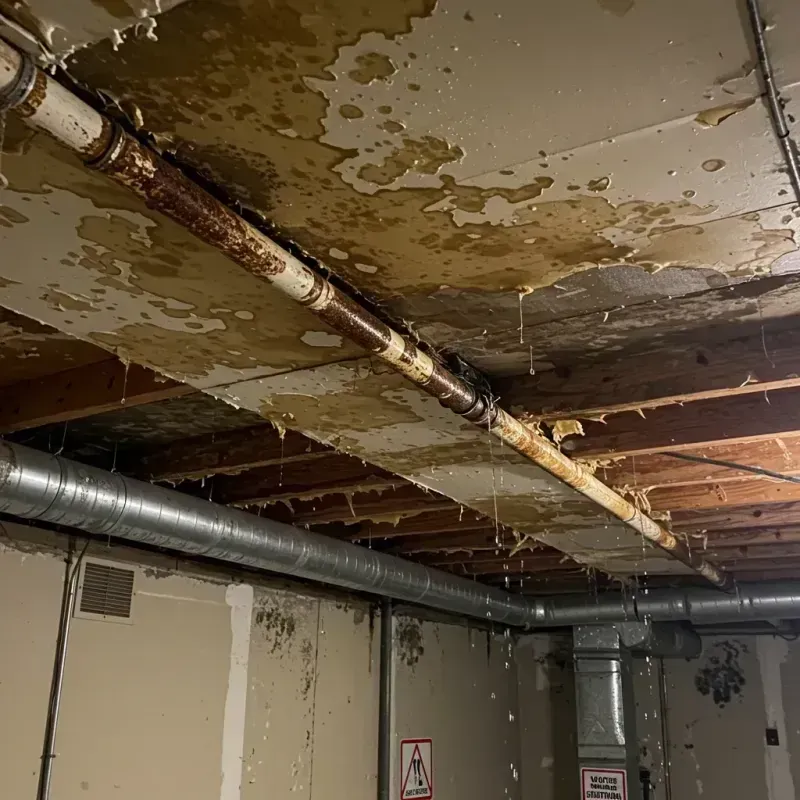 Ceiling Water Damage Repair in Carrboro, NC